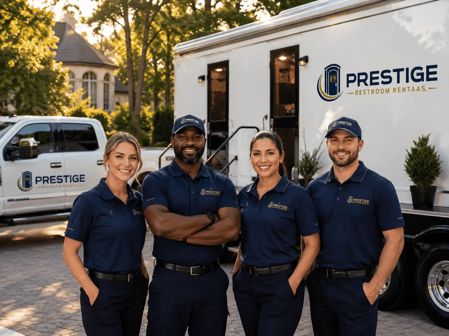 Trusted Luxury Portable Restrooms company in Falcon, MO